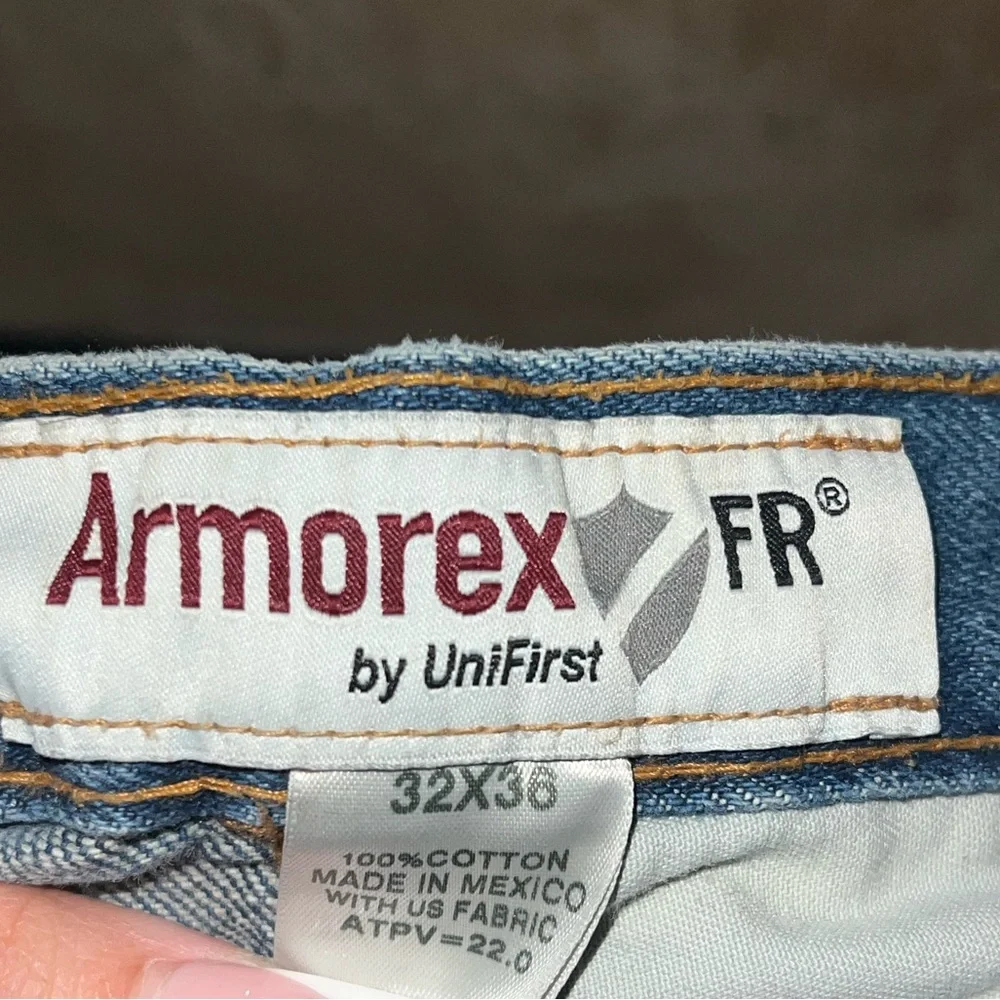 Armorex FR Flame Resistant Work Jeans 32x36 ATPV 22 UniFirst 100% Cotton